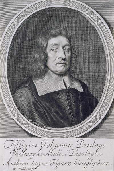 Portrait of John Pordage by William Faithorne